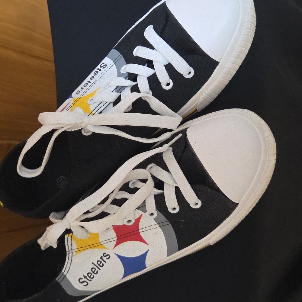 Steelers Shoes Mens Size 10